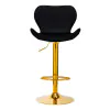 BAR HOCKER QS-B15 VELVET SCHWARZ