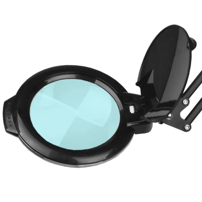 Tisch-lupenlampe lupenleuchte led moonlight 8012/5" black