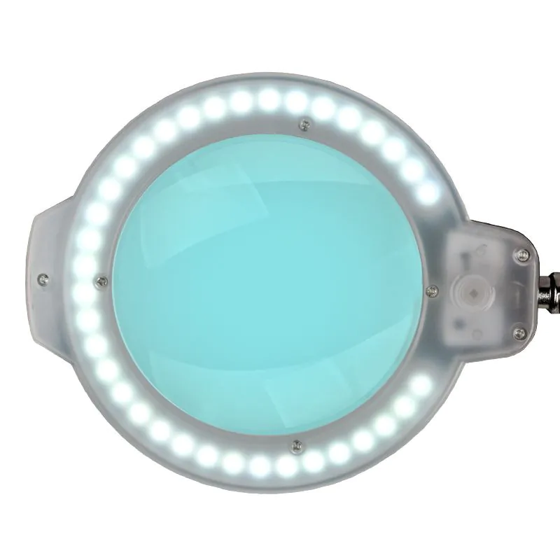 Tisch-lupenlampe lupenleuchte led moonlight 8012/5" black