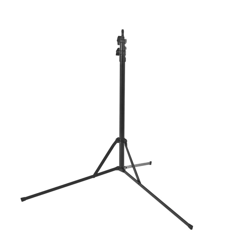 Ringlampe ring light 18" 48w led schwarz + stativ