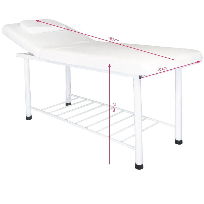 Massageliege 812 basic weiß