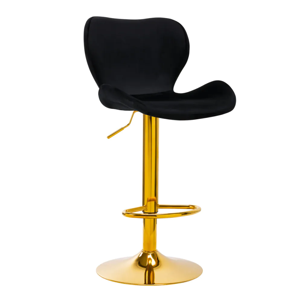 BAR HOCKER QS-B15 VELVET SCHWARZ