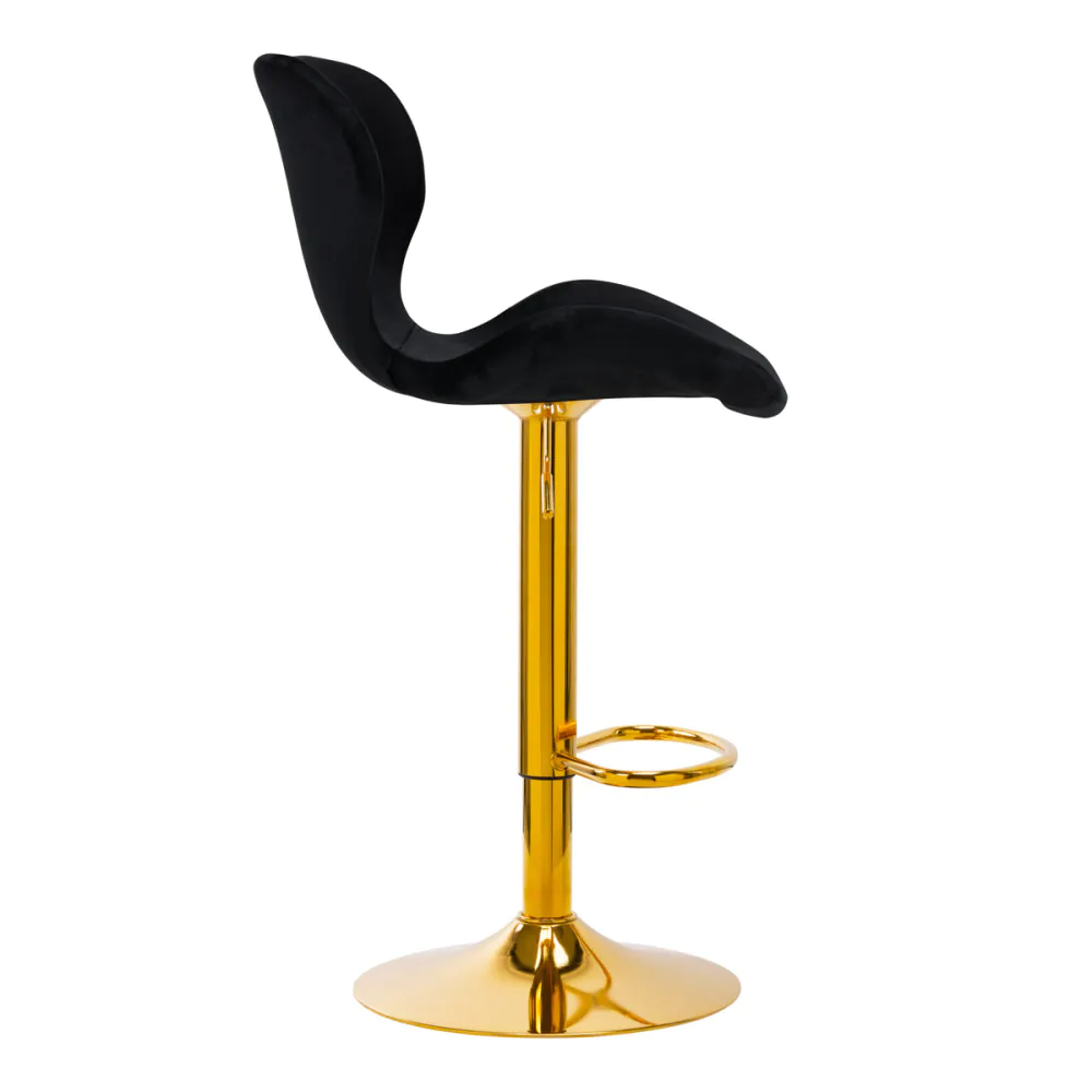 BAR HOCKER QS-B15 VELVET SCHWARZ