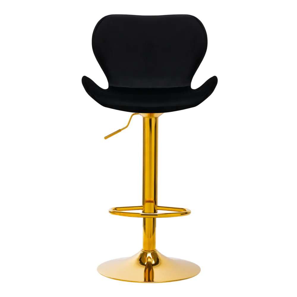 BAR HOCKER QS-B15 VELVET SCHWARZ