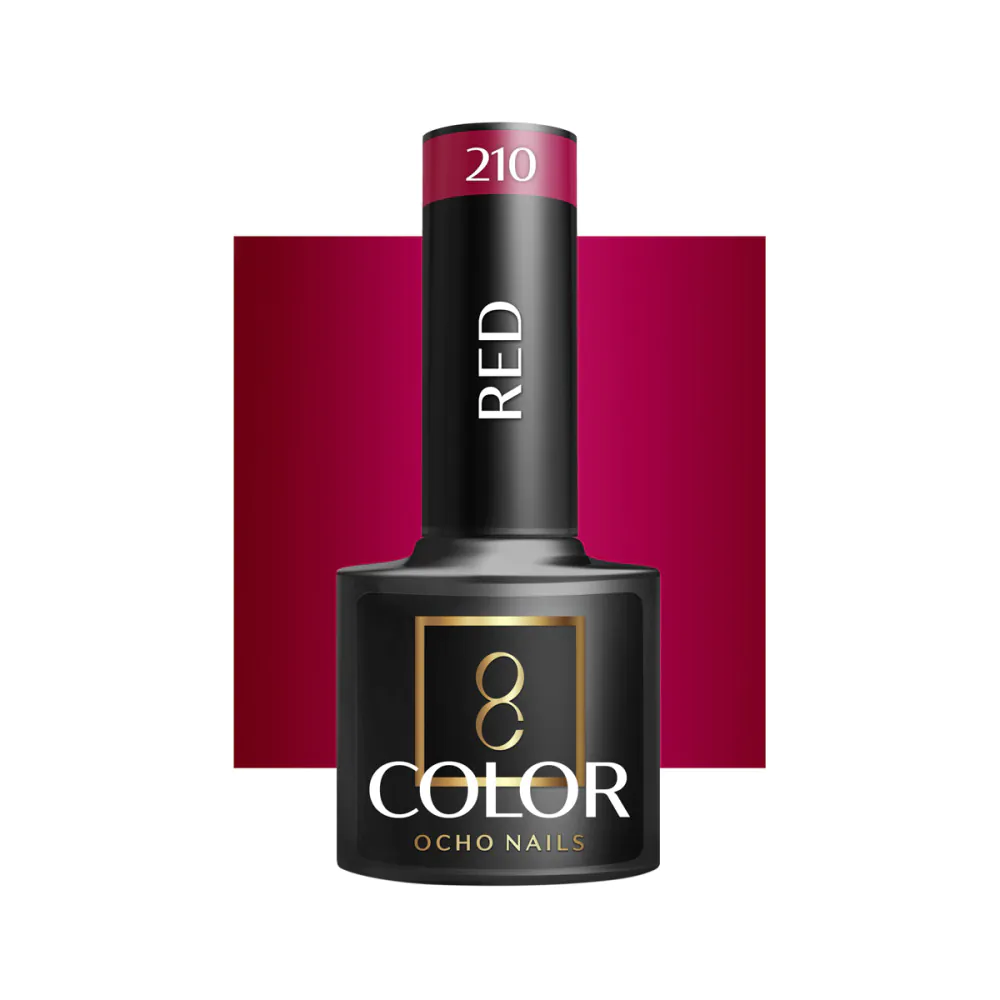 OCHO NAILS Hybrid-Nagellack red 210 -5 g