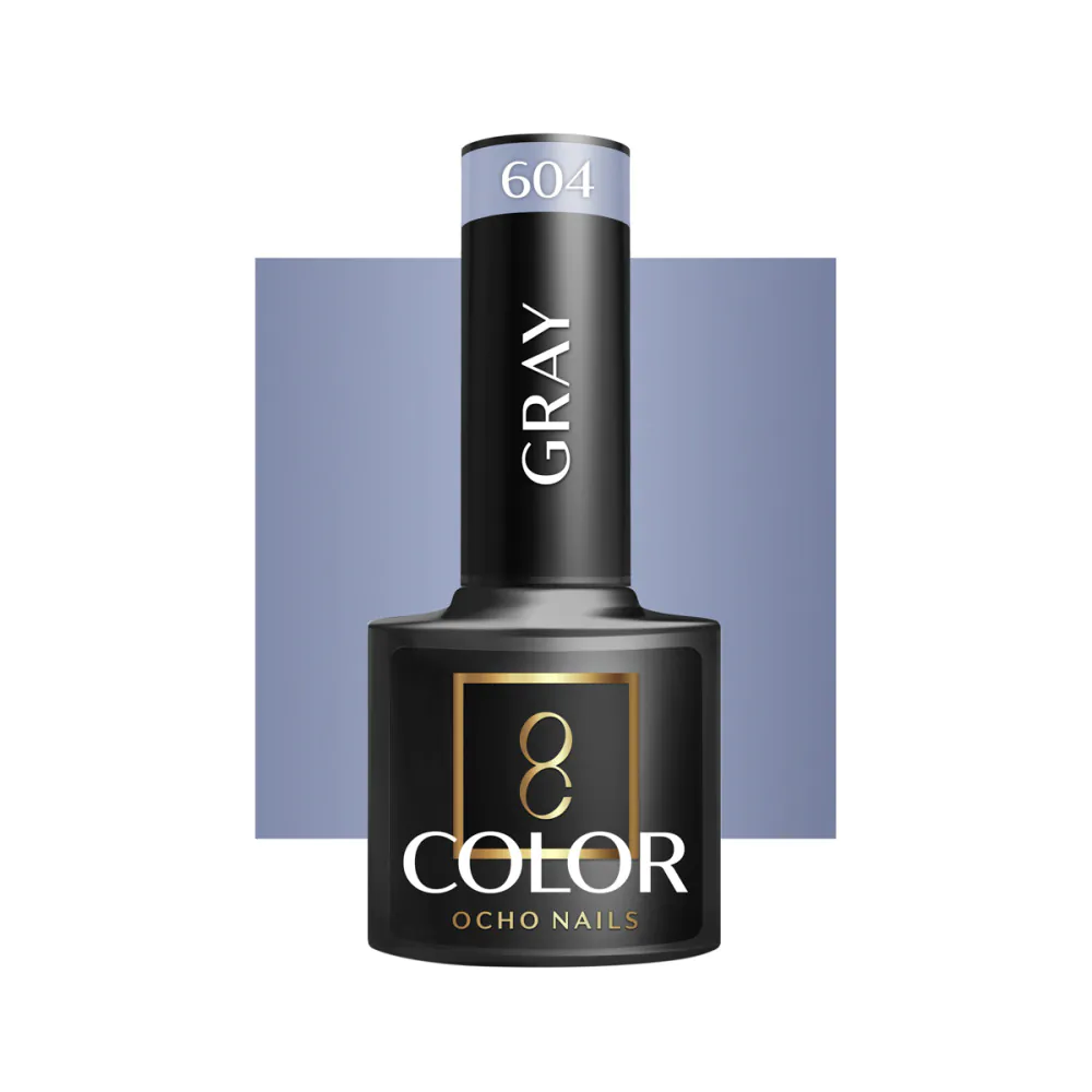 OCHO NAILS Hybrid-Nagellack gray 604 -5 g