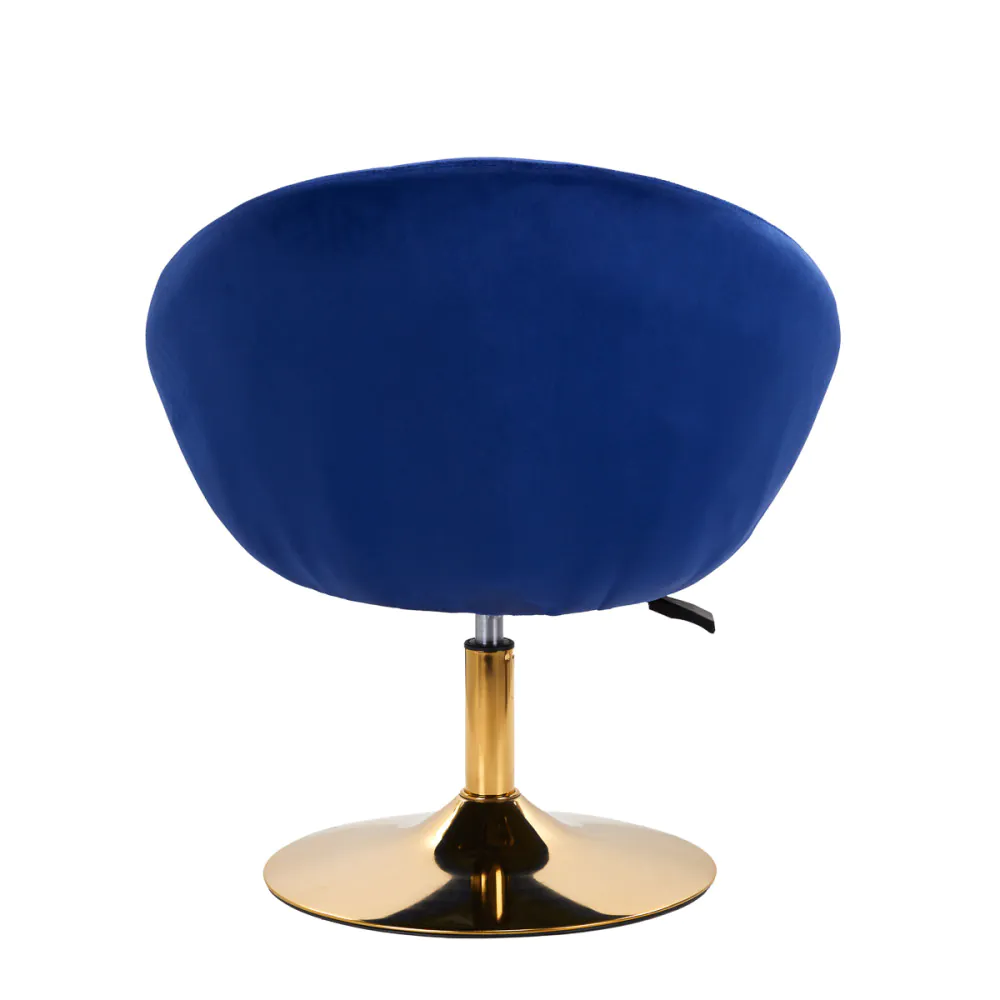 4Rico Drehstuhl QS-BL12G marineblau