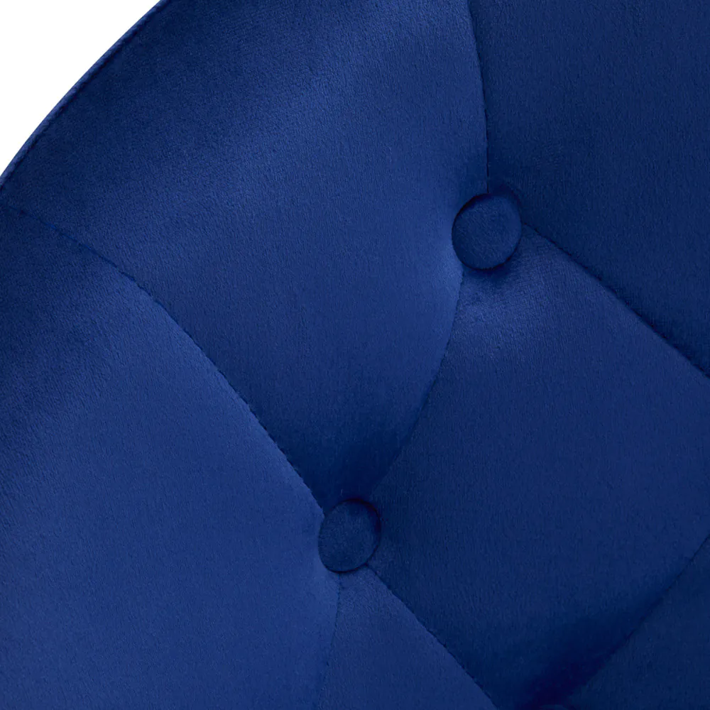 4Rico Drehstuhl QS-BL12G marineblau
