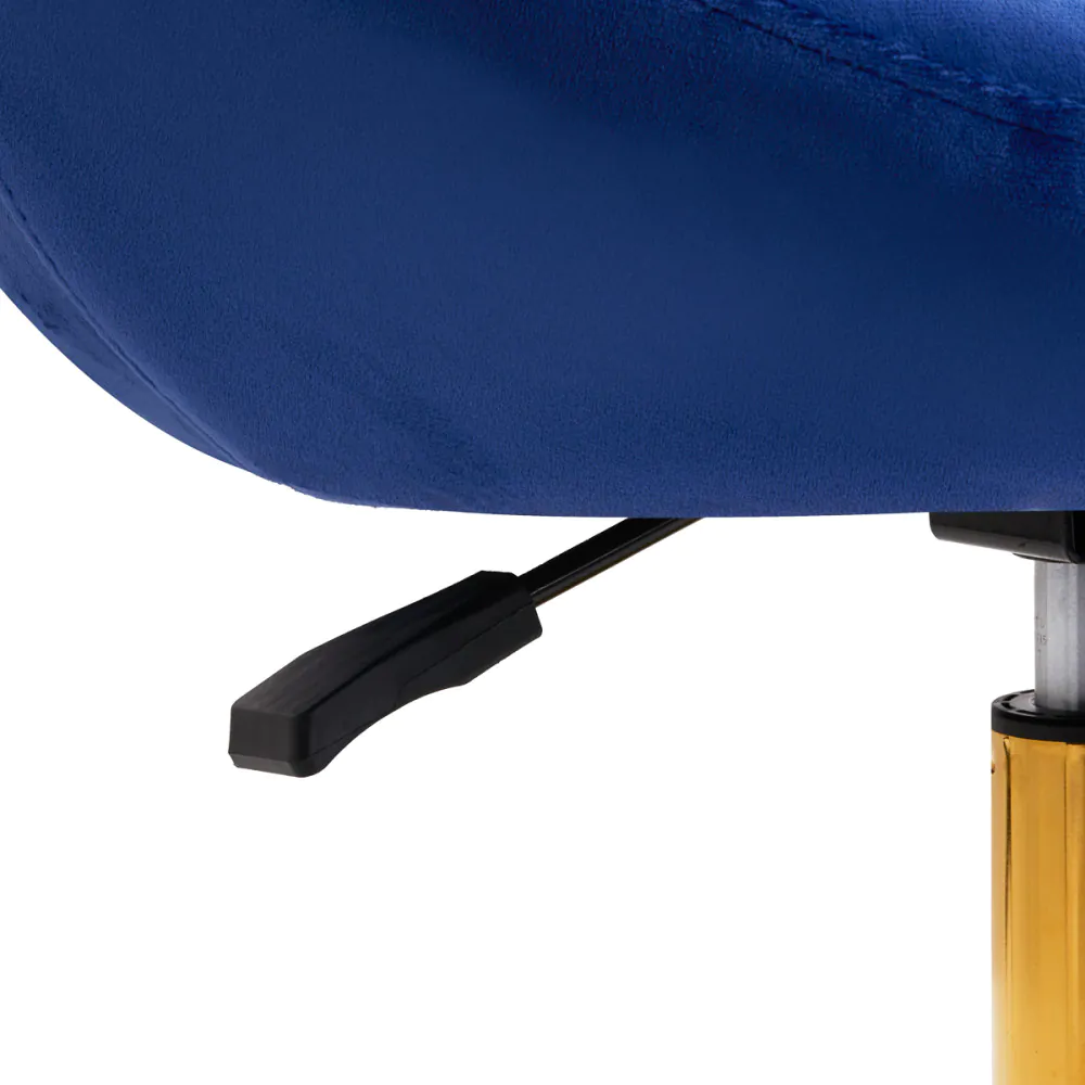 4Rico Drehstuhl QS-BL12G marineblau