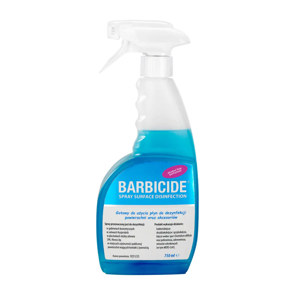 Barbicide geruchsspray zur desinfektion aller oberflächen 750ml