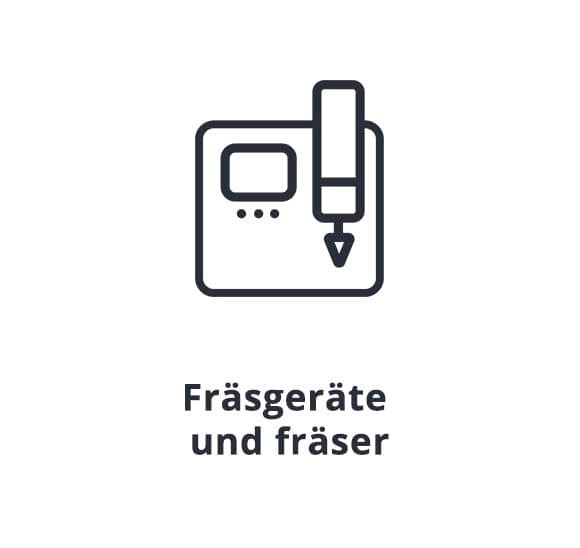 Fräsgeräte und fräser